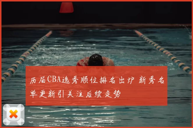 历届CBA选秀顺位排名出炉 新秀名单更新引关注后续走势